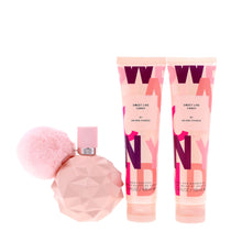 Ariana Grande Sweet Like Candy 3pc Set 3.4oz EDP + 3.4oz Shower Gel + 3.4oz Body Souffle