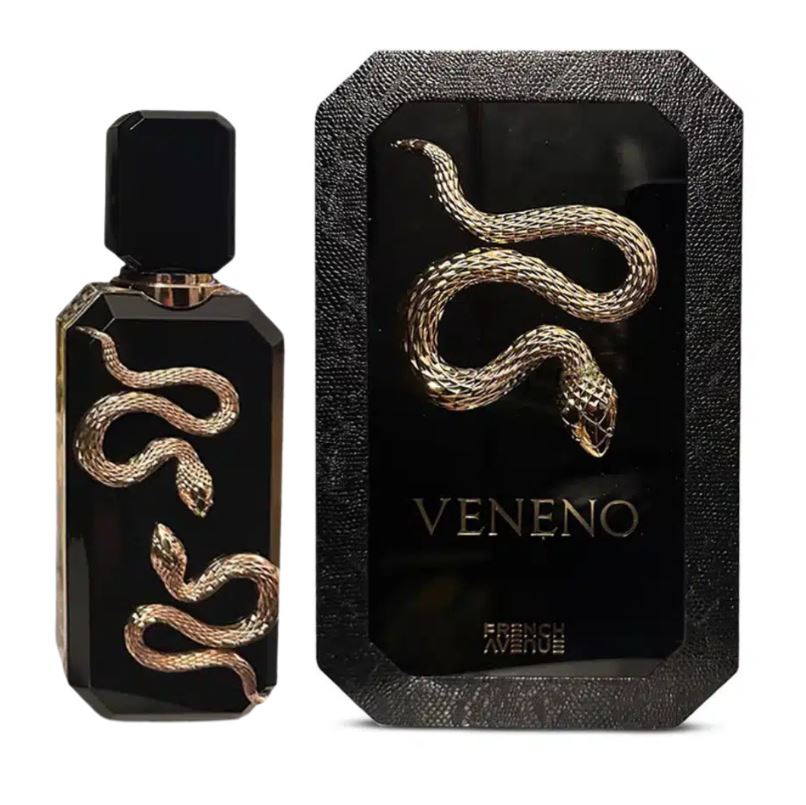 Veneno Black Eau De Parfum By French Avenue Fragrance World 100ml