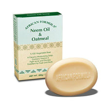 Neem Oil & Oatmeal Bar Soap 3.5 oz By African Formula Made In Jordan