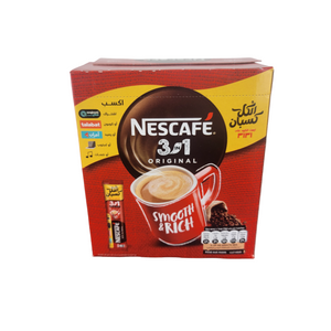 Nescafe 3 in 1 Original Smooth & Rich Instant Coffee 24 sachets (24x18g)