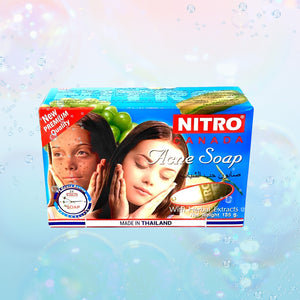 Acne Soap - 24 Hour Action - New Premium Quality - By Nitro - Made In Thailand ( 135 g )