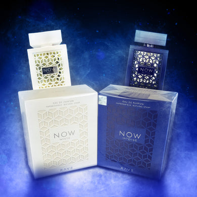 Now White & Now Intense Bundle EDP 100ml by Rave Perfumes (2x Mixed Pieces) Lattafa