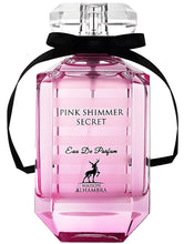 Pink Shimmer Secret Eau De Parfum by Maison Alhambra 100ml 3.4 FL OZ
