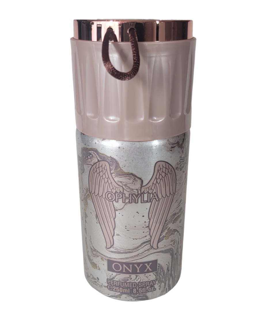 アンシャンテ ピオフィ オラソワ Ophylia Onyx Concentrated Perfumed Spray By Fragrance World 250ml