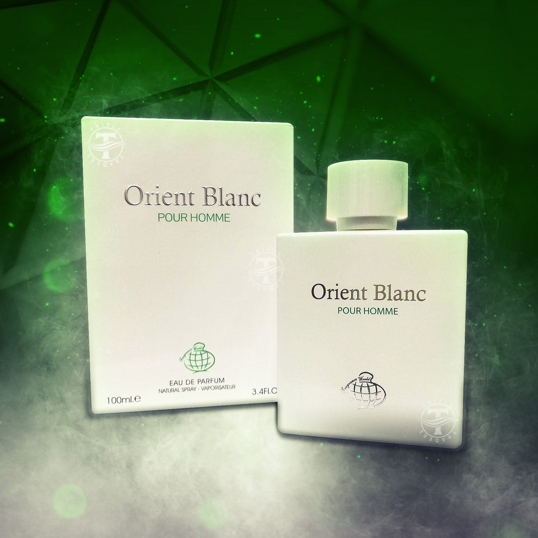 Orient Blanc Pour Homme Eau De Parfum by Fragrance World 100ml 3.4 FL OZ