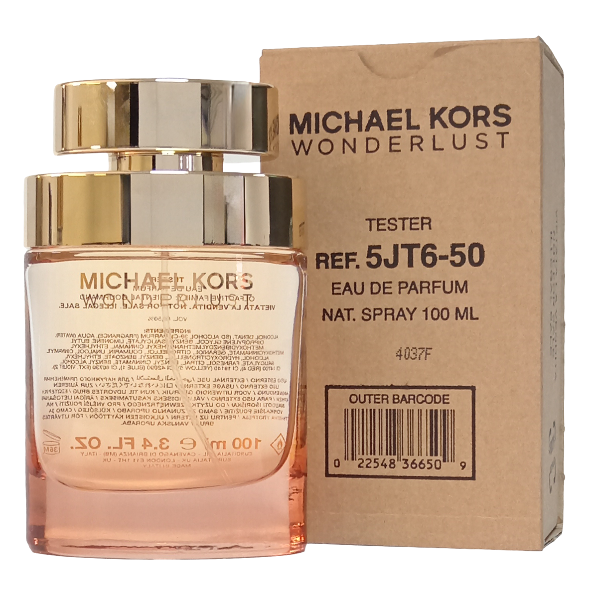 Michael Kors Wonderlust Eau De Parfum Spray 100ml/3.4oz (TESTER