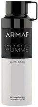 Armaf Odyssey Homme White Edition Perfume Body spray 200ml/6.8fl oz