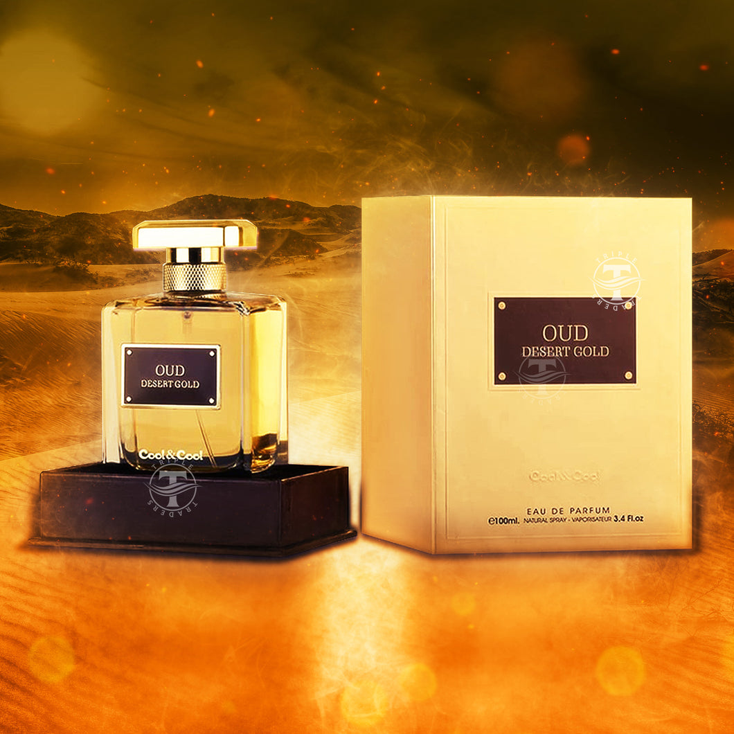 Oud Desert Gold Eau De Parfum By Cool & Cool 100ml 3.4 FL OZ Oriental Perfume