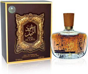 Oud Al Layl Eau De Parfum by Arabiyat My Perfumes 100ml 3.4 FL OZ