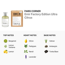 Emir Factory Edition Ultra Citrus Eau De Parfum 100ml 3.4 FL OZ