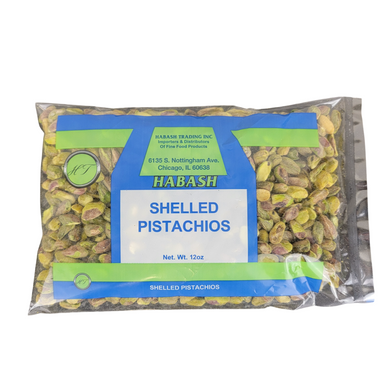 Shelled Pistachios Net Wt. 12 oz By Habash