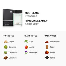 Mont Blanc Presence for Men Eau De Toilette Spray 75ml/2.5oz