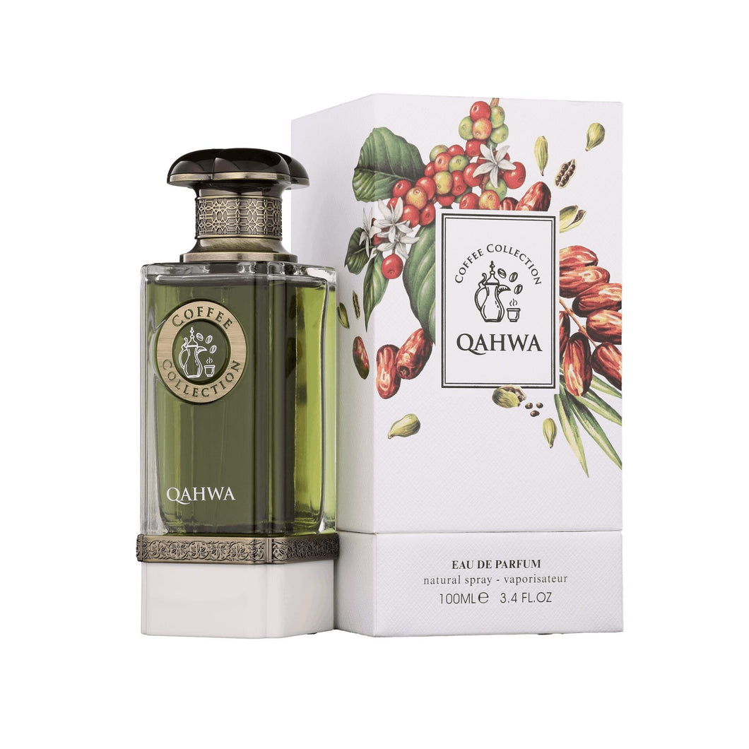 Qahwa Eau De Parfum By Fragrance World 100 ML 3.4 FL OZ