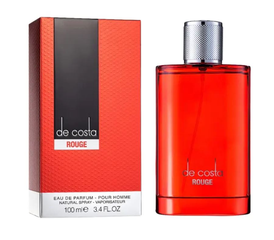 De Costa Rouge Eau De Parfum 100ml 3.4 FL OZ By Fragrance World