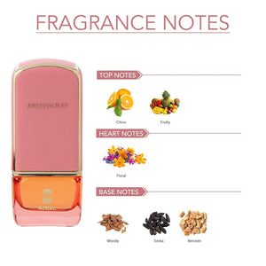 Aristocrat Rose Eau De Parfum by Ajmal 75ml 2.5 FL OZ