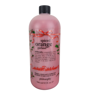 Philosophy Spiced Orange Garland Shampoo, Bath & Shower Gel 946 ml 32 fl oz