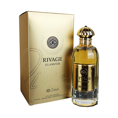 Rivage Glamour Zakat Eau De Parfum By Zoghbi Parfums 100ml 3.4 FL OZ
