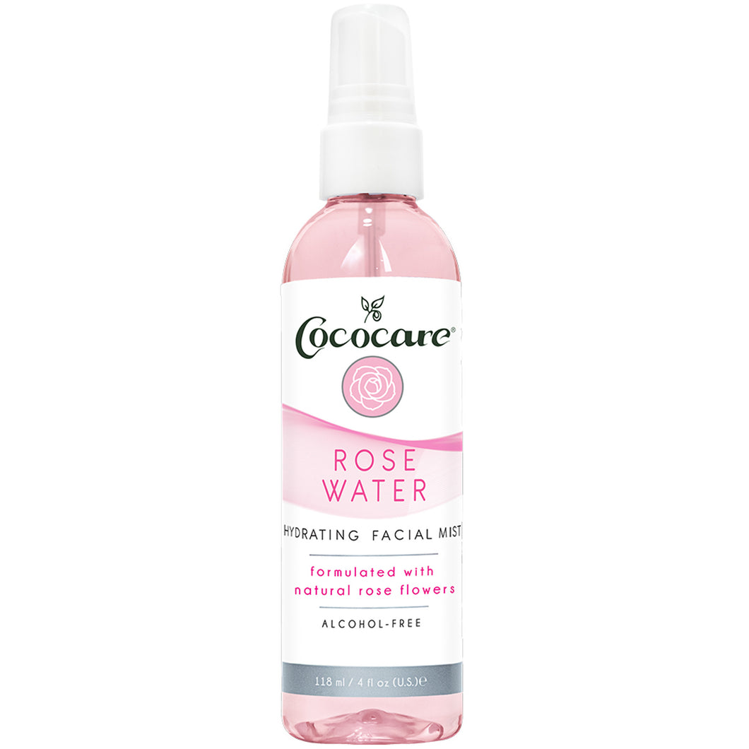 Cococare Rose Water Hydrating Facial Mist 4fl oz