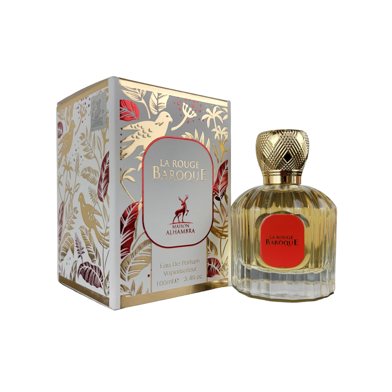 La Rouge Barooque Eau De Parfum by Maison Alhambra 100ml 3.4 FL OZ