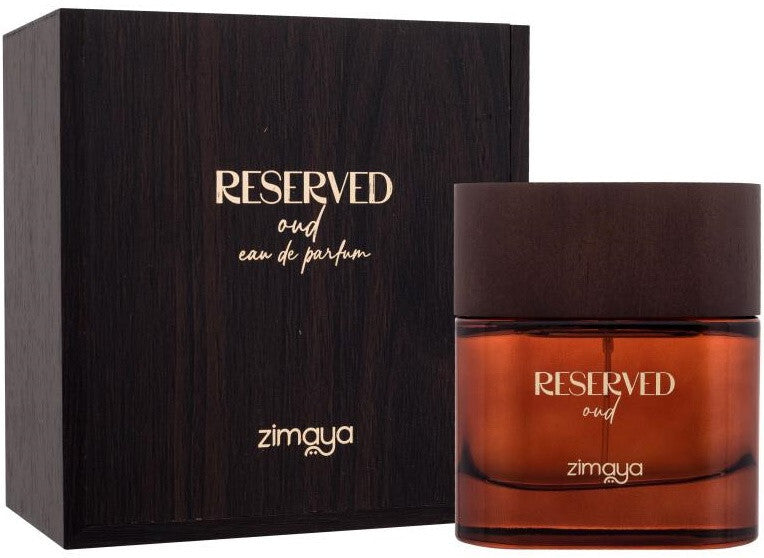 Reserved Oud Eau De Parfum by Zimaya (Afnan) 100ml/3.4oz