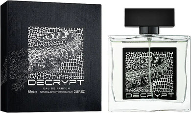 Decrypt Eau De Parfum For Men By Fragrance World 85ml 2.8 fl oz