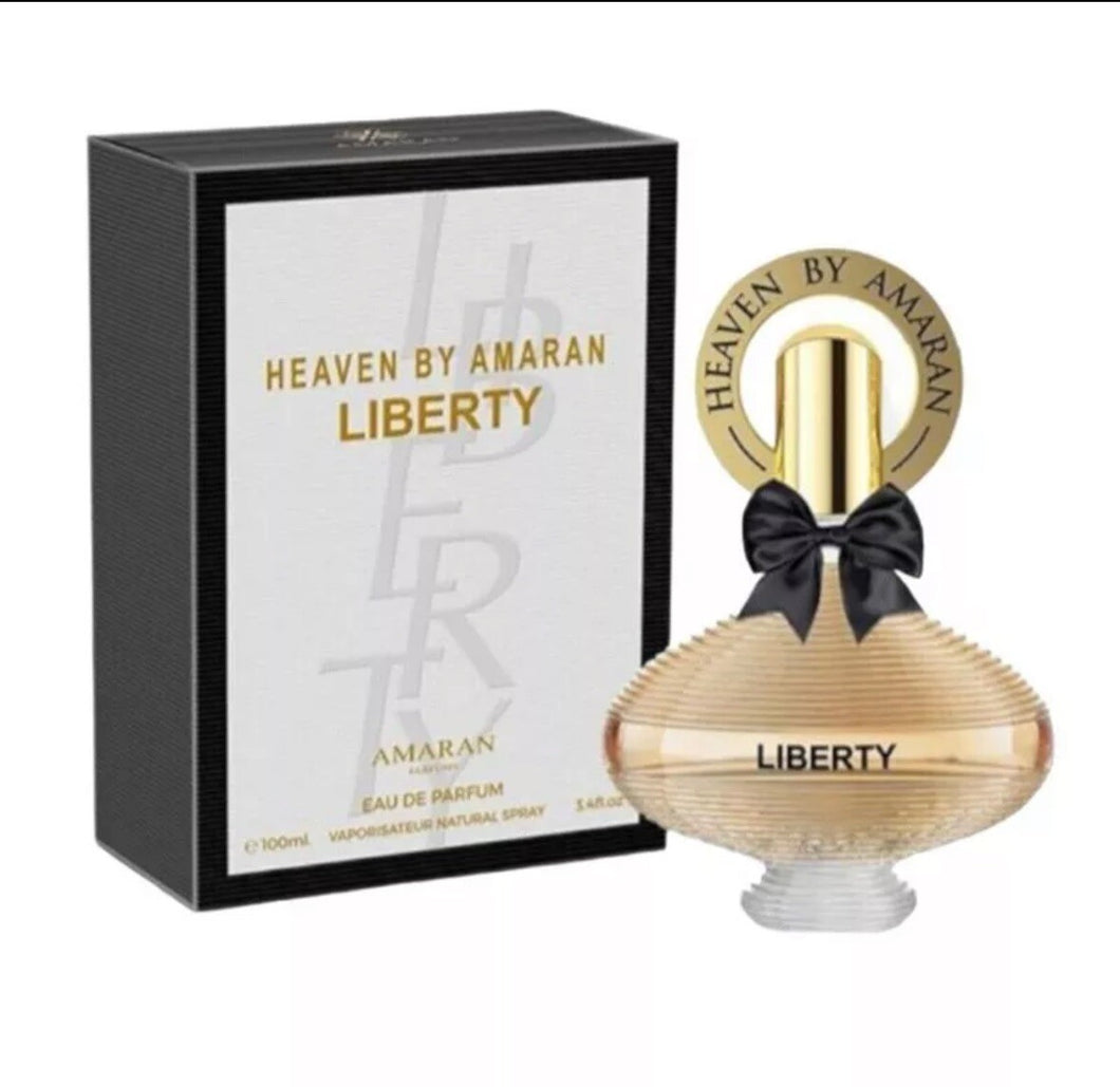 Liberty Eau De Parfum Heaven By Amaran 100ml 3.4 FL OZ