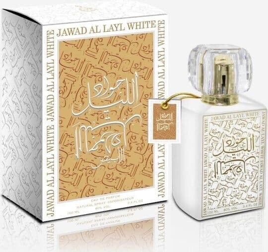Jawad Al Layl White Eau De Parfum 100ml 3.4 FL OZ By Khalis Perfumes