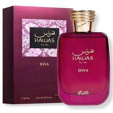 Hawas Diva for Her Eau De Parfum Spray by Rasasi 100ml/3.38oz