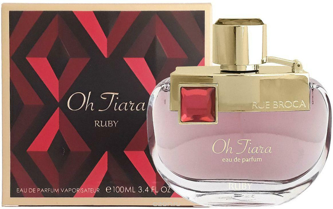 Oh Tiara Ruby Eau De Parfum By Rue Broca Afnan 100ML 3.4 FL OZ