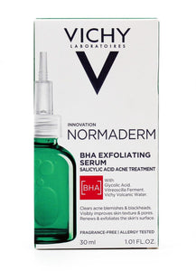 Normaderm BHA Exfoliating Serum Salicylic Acid Acne Solution By Vichy Laboratoires 30ml 1.01 FL OZ (Copy)