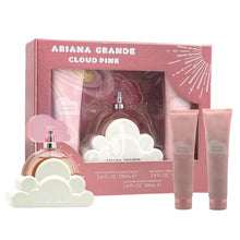 Ariana Grande Cloud Pink 3pc Set 3.4oz EDP + 3.4oz Shower Gel + 3.4oz Body Souffle
