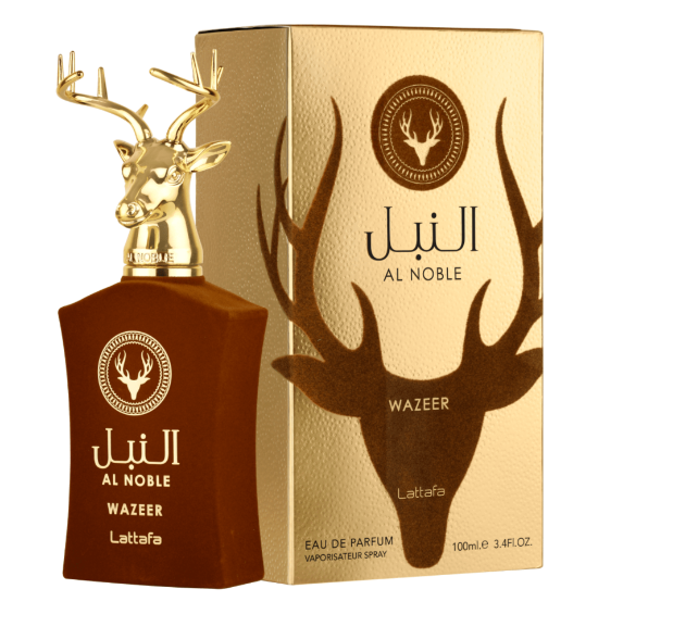 Al Noble Wazeer By Lattafa 100ml 3.4 FL OZ Eau De Parfum – Triple