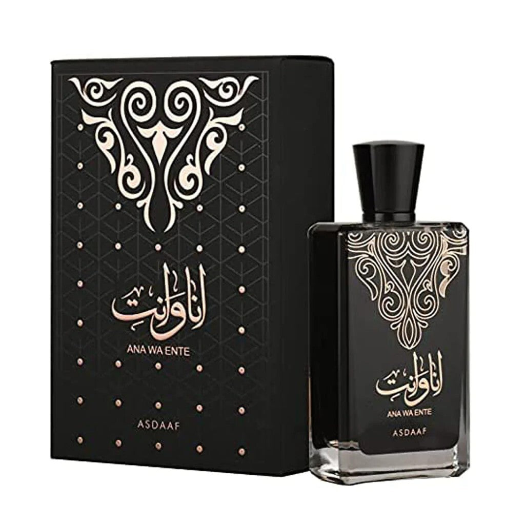 Ana Wa Ente Asdaaf Eau De Parfum 100ml 3.4 FL OZ By Lattafa