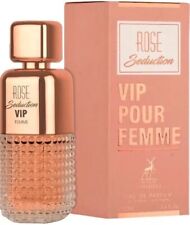 Rose Seduction VIP Pour Femme Eau De Parfum by Maison Alhambra 100ml 3.4 FL OZ