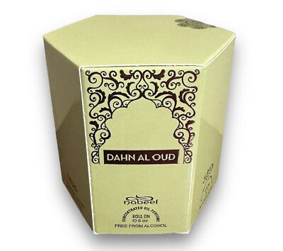 6X PIECES OF Dahn Al Oud Concentrated Roll On Oil Perfume - By Nabeel ( 6ml  x 6 )