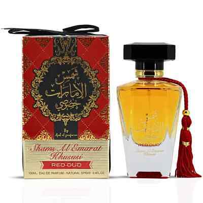 Shams Al Emarat Khususi Red Oud Perfume for Women by Ard Al Zaafaran