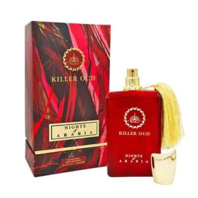Killer Oud | Nights of Arabia | Oriental Perfume By Paris Corner | 3.4 Fl Oz 100ml