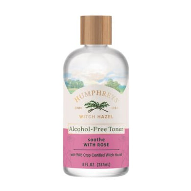 Humphreys Witch Hazel Alcohol-Free Toner With Rose 3.3 FL OZ 97ml
