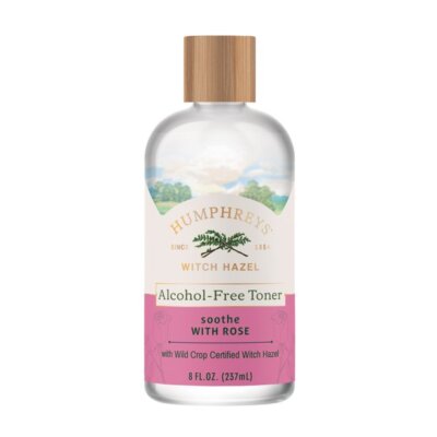 Humphreys Witch Hazel Alcohol-Free Toner With Rose 3.3 FL OZ 97ml