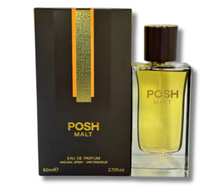 Posh Malt Eau De Parfum by Fragrance World 80ml 2.72 FL OZ