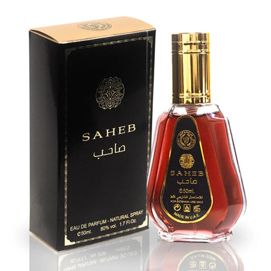 Saheb Eau De Parfum By Ard Al Zaafaran 50ml 1.7 FL OZ