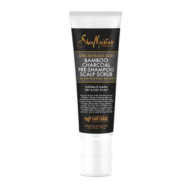 Bamboo Charcoal Pre-Shampoo Scalp Scrub By Shea Moisture 4 fl oz 113 ml