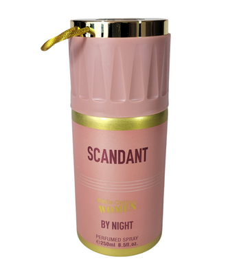 Scandant By Night Belle Celine Women Concentrated Perfumed Spray By Fragrance World 250ml 8.5 fl. oz.