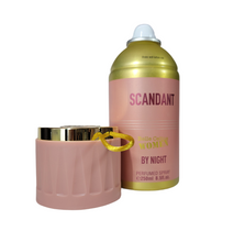 Scandant By Night Belle Celine Women Concentrated Perfumed Spray By Fragrance World 250ml 8.5 fl. oz.