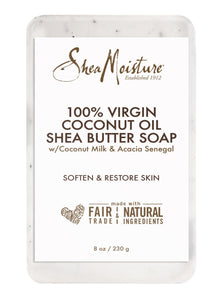 Shea Butter Soap Bar With Coconut Milk & Acacia Senegal By Shea Moisture 8oz 227g