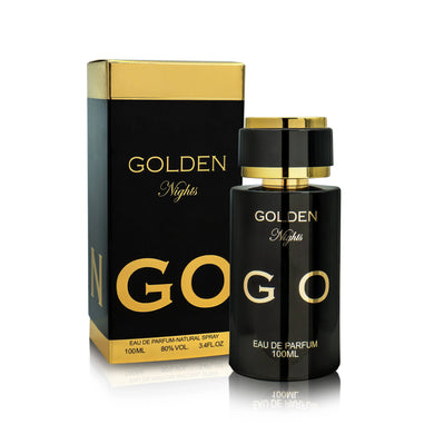 Golden Nights Eau De Parfum By Fragrance World 100ml 3.4  FL OZ