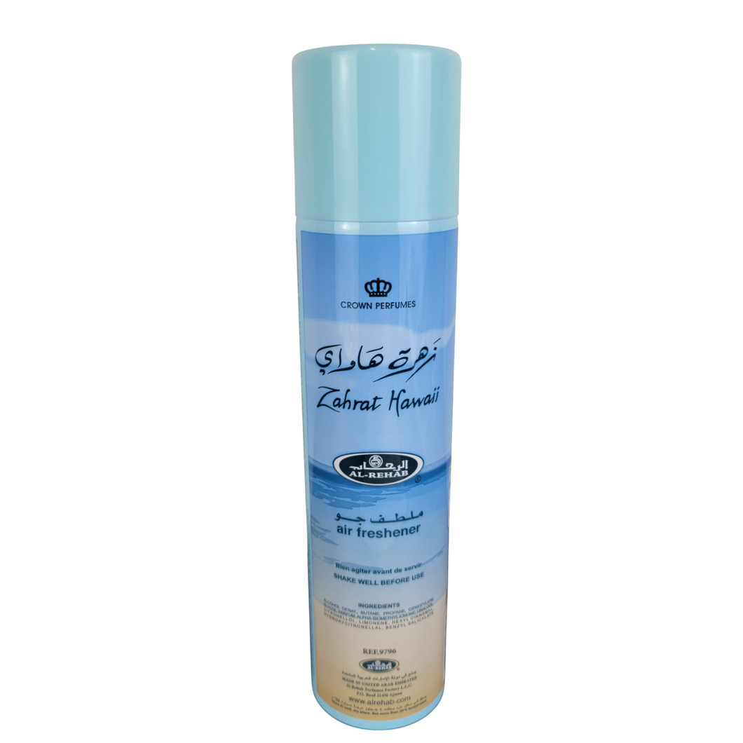 Zahrat Hawaii Air Freshener Crown Perfumes 300ml by Al-Rehab
