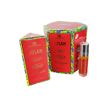 Susan 6ml Roll-On Perfumed Oil By Al-Rehab Crown Perfumes (Box Of 6)