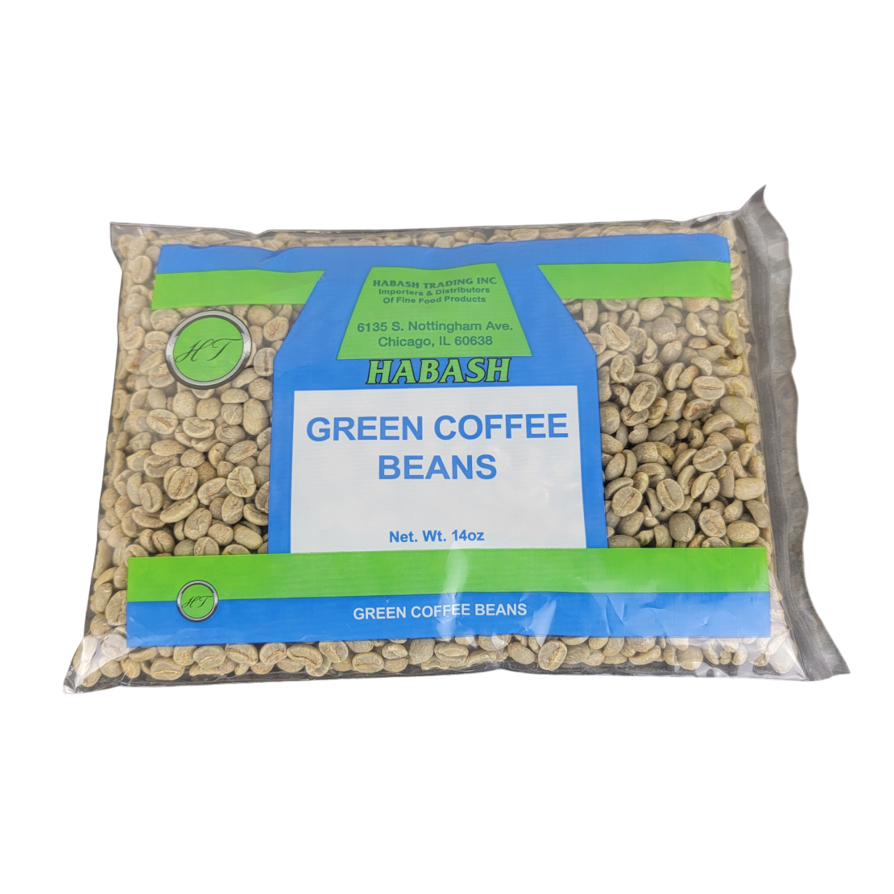 Beansページ　qm Green Coffee Beans Net Weight 14 oz By Habash – Triple Traders
