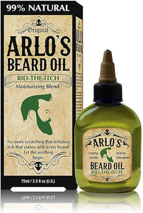 Arlo's Mega Growth Rid-The-Itch Moisturizing Blend Beard Oil 75ml  2.5 fl oz